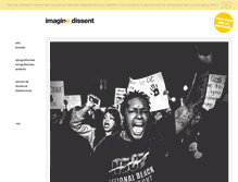 Tablet Screenshot of imaging-dissent.net